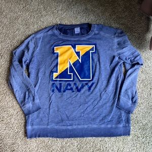 Rare VS PINK collegiate collection, 5th & Ocean, US Navy military sweatshirt